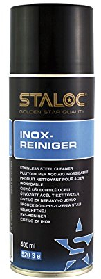 STALOC INOX-Reiniger | speziell für sämtliche Edelstahl-Oberflächen | frischer Zitrusgeruch | 400 ml