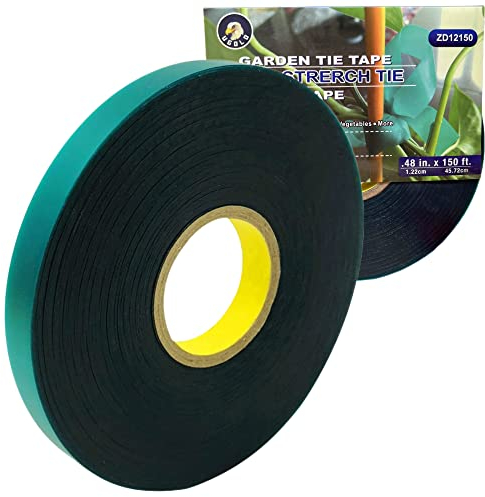 Ugold 8 mm extra Dickes, strapazierfähiges 150 Fuß x 1,27 cm dehnbares Pflanzenband, Gartenband zum Pflanzen und Veredeln, Pflanzenband für Tomaten, Trauben und Bäume, Baumband, Gartenstecker für
