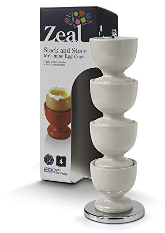 Zeal G267C Egg Cups, Cream