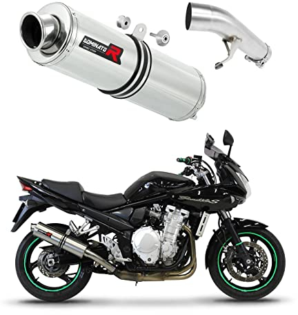 DOMINATOR Pot d'échappement Silencieux ST compatible avec GSF 650 BANDIT N/S 2007-2016