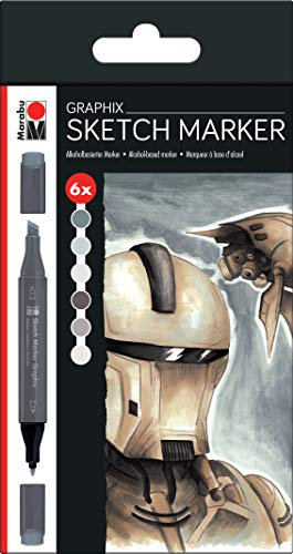 Graphix Marabu Marker Alpha Rbot