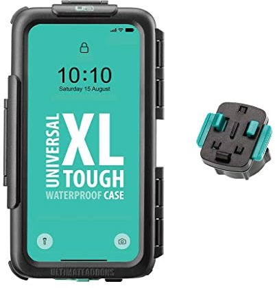 Smartphone Universale Sottile Duro XL (158 x 78mm) Custodia Impermeabile con Adattatore Femmina 3