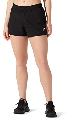 ASICS Damen Core 4In Short Laufbekleidung Laufshorts Performance Black - Schwarz M