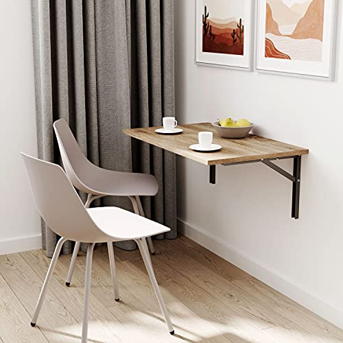 AKKE 60x40 | Wandklapptisch Klapptisch Wandtisch Küchentisch Schreibtisch Kindertisch | TRÜFFEL