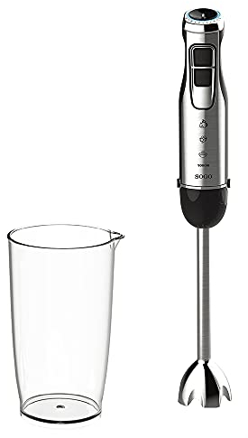 SOGO BAT-SS-14415 BATIDORA DE MANO CON VASO XL - INOX - 1000W