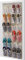 Lifewit Organizer über der Tür für Schuhe, Hängeregal Stoff Hängeorganizer mit 24 Taschen, Schuhregal Hängend Kleiderschrank Organizer für Schlafzimmer, Badezimmer, Schrank, Groß, Hellgrau