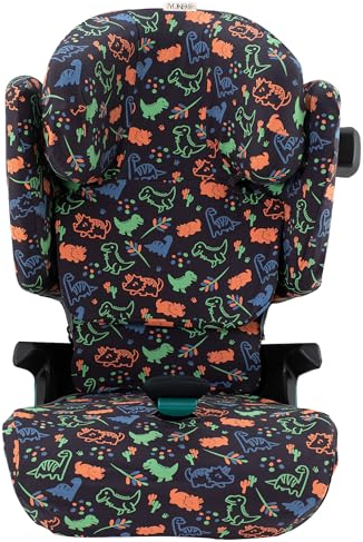 JYOKO KIDS Schutzhülle kompatibel mit Romer Kidfix (Romer Kidfix I-SIZE, Happy Dino)