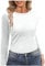 Oberteile Innenfleece für Herbst Winter warmes langärmliges Thermo-Shirt Thermo-Shirt Funktionsunterwäsche Oberteil Damen Eng Unterziehshirt Rollkragen Gerippt Slim Fit Dünn Pulli Damen Ski- & Therm