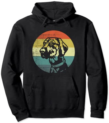 Retro Style Hunde Design Rhodesian Ridgeback Hund Pullover Hoodie