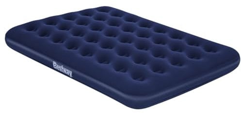 Bestway | Air Mattress, Queen Size with Manual Hand Pumps and Pillows | Inflatable Mattress for Indoor and Outdoor Use | Two-man