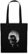 Spreadshirt Queen Elizabeth II Stoffbeutel, One size, Schwarz