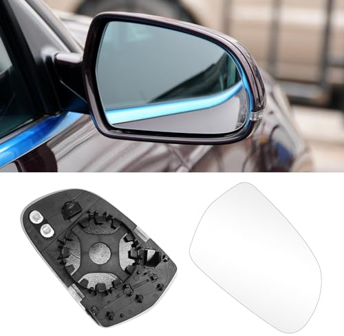 TTCR-II Ersatzspiegel Kompatibel mit Audi A3 A4 A5 Spiegelglas Beheizbar Asphärisch A3 8P1/Cabriolet 8P7/Sportback 8PA/A4 8K2 B8/Avant 8K5 B8/A5 8T3/Cabriolet 8F7/Sportback 8TA (Rechts) 8K0857535E