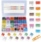 CGEAMDY 250 pcs Car Fuse Set, Car Fuse Assortment, Blade Fuses Standard Size & Mini Size, Automotive Blade Fuses Assortment Kit, Automotive Fuses With Storage Case, for Cars, Trucks, Motorcycles