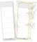 itenga 50x Ordneretiketten Ordnerrückenschild für breite Ordner I Aufkleber für Ordnerrücken selbstklebend aus Haftpapier 6x19cm (hellgrau)