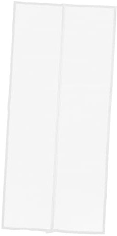 Milisten Pet Screen Door Curtain Door Blinds Door Screen Door Sheer Curtains Small Animal Mesh Door Dog Obstruct Door Dog Zipper Screen Door Dog Screen Door Cat Door Non-metal Nano White
