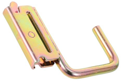 TIDTALEO Gancio j Per Binari e Track Ancoraggio Per Camion e Rimorchio Metodo Di Stoccaggio Multiuso Clip Molla Affidabile Facile Fissaggio Protezione Del Binario