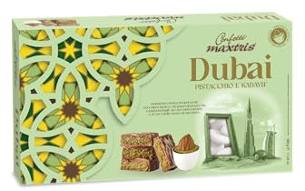 Confetti Maxtris Ciocomandorla DUBAI, Bianco, scatola 500g