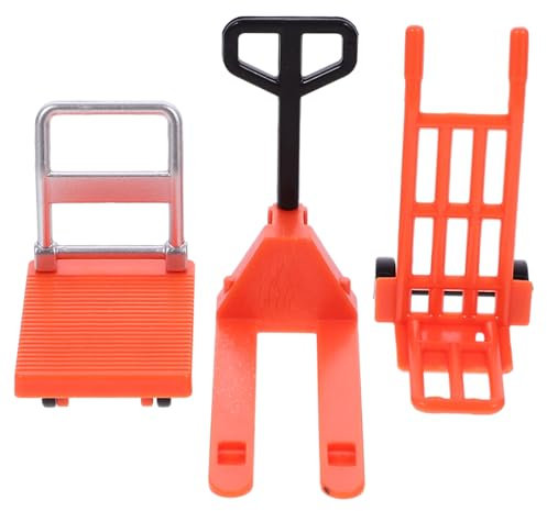 YARNOW 1Juego Juguete De Vehículo De Construcción Miniatura para Educativo De Herramientas De Construcción De Carretillas y Transpaletas para Desarrollar Habilidades Prácticas