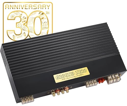 Ground Zero GZA 125.4-30A – 4-Kanal Anniversary Verstärker mit präziser Class-AB Performance