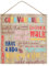 Señal de Madera Reglas para Vivir en Caravana - Something Different