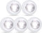 Dream Master 5 Pack LED Battery Powered Wireless Night Light Stick Touch Light Adhesive Push Light for Wardrobe, Cabinet, Counter or Utility Room, Wireless Touch Light, No Battery, ‎Cool White