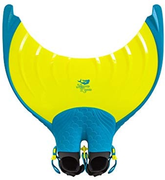 Body Glove Meerjungfrau-Linden-Monoflosse, für Erwachsene, Gelb/Grün, Größe L/XL