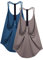 icyzone Damen Sport Top ärmellos Yoga Shirt Strappy Training Fitness Tank Top Gym Oberteile, 2er Pack (S, True Blue/Mauve Shadows)