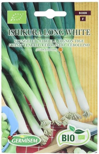 Germisem Orgánica Ishikura Long White Semillas de Cebollino 2 g (ECBIO1020)