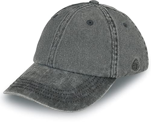 Johnny Urban Cap Damen & Herren Basecap Dave Schwarz - Kappe aus Hochwertigem Material - Stylische Cappy verstellbar - One Size Unisex Schirmmütze