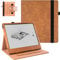 BOZHUORUI Stand Case for 10.3 Boox Note Air4 C/Boox Note Air3 C/W Tablet - Premium PU Leather Protective Sleeve Cover with Hand Strap/Auto Sleep/Wake (Brown)
