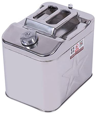 BNNP Fuel Storage Tank Large Capacity Resin Fuel Oil Gasoline Tank for Car Heater Car Truck Parking Lot Emergency Car Oil Drum 20L Gasoline Pack (Color : A)