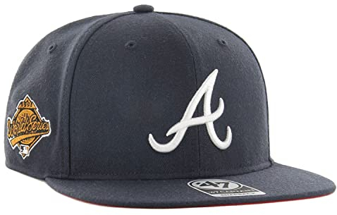 '47 Brand Captain Snapback Cap - Sure Shot Atlanta Braves