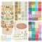 Pizooro Clay Beads 3 Boxes Bracelet Making Kit, 10500pcs Beads for Jewelry Making, Letter Beads with Charm and Elastic Strings, Friendship Bracelets Holiday Gifts for Girls Adults
