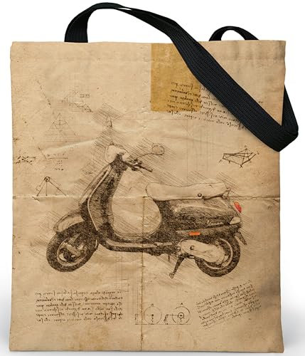 Loxato Tote Bag mit Reißverschluss - Aesthetic Tasche - Samtgewebe Velluto - Stofftasche Damen mit Reißverschluss Groß B37 H42 cm - Jutebeutel Bedruckt - Beuteltasche Damen - Stoffbeutel Aesthetic