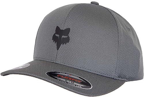 Fox Head Tech Flexfit Cap (L/XL, Steel Grey)