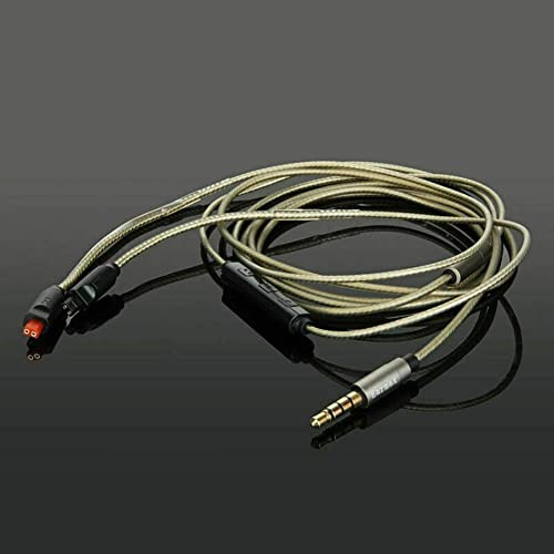 Audio Cable Silver-Plated Wire for Audio Technica ATH-IM50/70 Earphone Headphone Wire Spare Parts Accessories