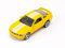 Easy Toys Modellauto kompatibel mit Ford Mustang GT 2006. Maßstabsgetreues Spielzeugauto mit zu öffnenden Türen. Automodellierung. (Gelb)