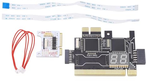 TL611 Pro Motherboard Diagnosekarte + TL611 Laptop EC-DEBUG Adapterkarte Desktop PCI Motherboard PCI E Laptop Debug-Karte Computer