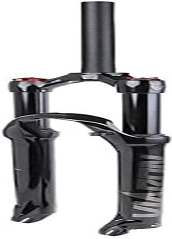 KLYso Lega 120 Mm Di Corsa 1-1/8” Leggero Mountain Bike Forcelle Di Sospensione Accessori Forcelle Di Sospensione Ciclismo Aria Anteriore Forcella(Titanium,27.5 inch)
