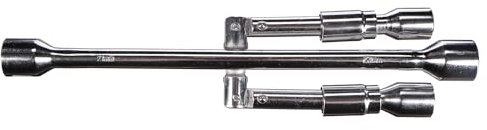 SIXTOL Cross Wrench 1 clé cruciforme pliable | 17-19-21-23 mm | Clé en croix pour un changement rapide et sûr des pneus | Clé de roue pour presque toutes les voitures courantes - Argent
