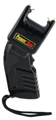 Power Max 500.000 V Elektroschocker Stun Gun zugelassen in Deutschland ESP Euro Security Products Made in EU Taser mit 2X 9 V Batterien