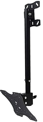 Support de plafond pour TV LED LCD OLED Plasma de 15 à 42 - Hauteur réglable - Design robuste - Peut supporter jusqu'à 29,5 kg - Compatible VESA 200 x 200 mm