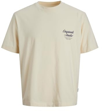 JACK & JONES Jornorrebro Typo Tee Ss Crew Neck Noos