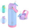 BOGI Kids Metal Water Bottle with Straw, 550ml Kid Stainless Steel Insulated Water Bottle for School Leak Proof for Boys Girls Toddlers Children Keep Drinks 12h Hot & 24h Cold | Color