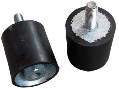 Stoßdämpferhalterung kompatibel mit WP1550 und WP1540 Plattenverdichter-Stampfer, 2er-Pack