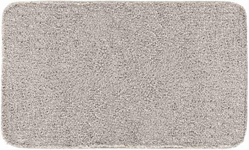 Grund Badvorleger 27 mm, sehr weich und saugfähig, rutschfest, Melange, 80 x 140 cm, Braun