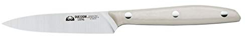 Due Cigni Küchenmesser „Serie 1896“ Gesamtlänge 21 cm Griffbeschalung POM Kunststoff weiß Art. 2C 1002 W