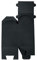 Rayher 67347576 Faltschachtel Haus, 6 Stück, schwarz durchgefärbt, 7,5 x 7,5 x 14 cm, Geschenkkarton, Geschenkbox, Geschenkkarton