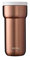 Mepal - Isolierbecher Ellipse - 4 Stunden heiß & 8 Stunden kalt - Thermobecher für Unterwegs - Geeignet als Tee & Kaffeetasse zum Mitnehmen - Passt in alle Becherhalter - 375 ml - Rose Gold