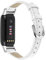 RuenTech Kompatibel mit Fitbit Luxe Armbänder für Damen Herren, Lederband Slim & Thin Ersatzarmband für Fitbit Luxe Smartwatch (Weiß)